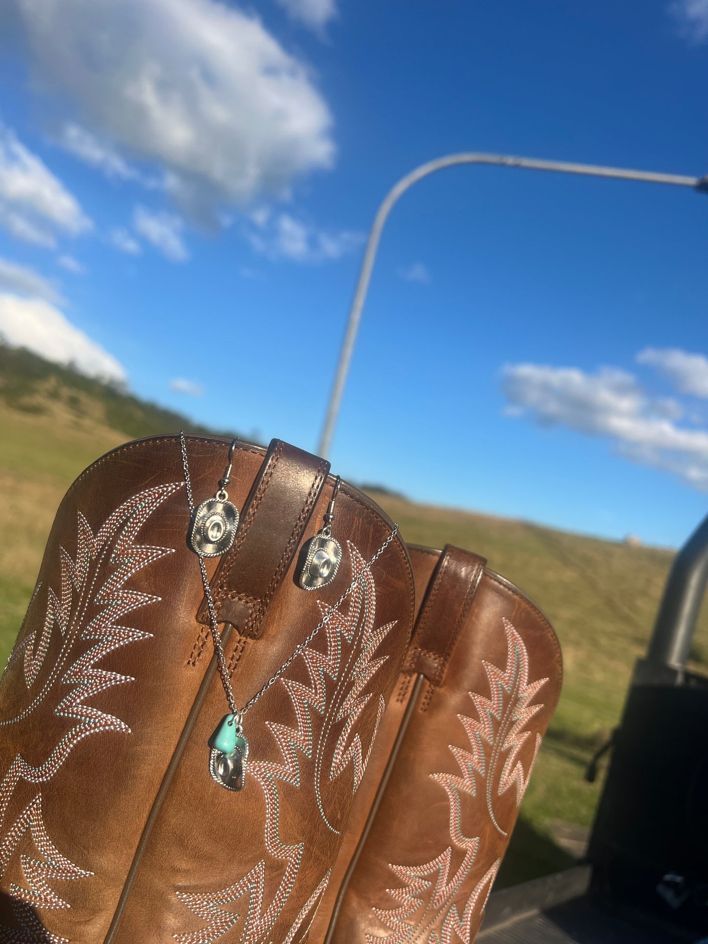 Cowboy Hat Earrings