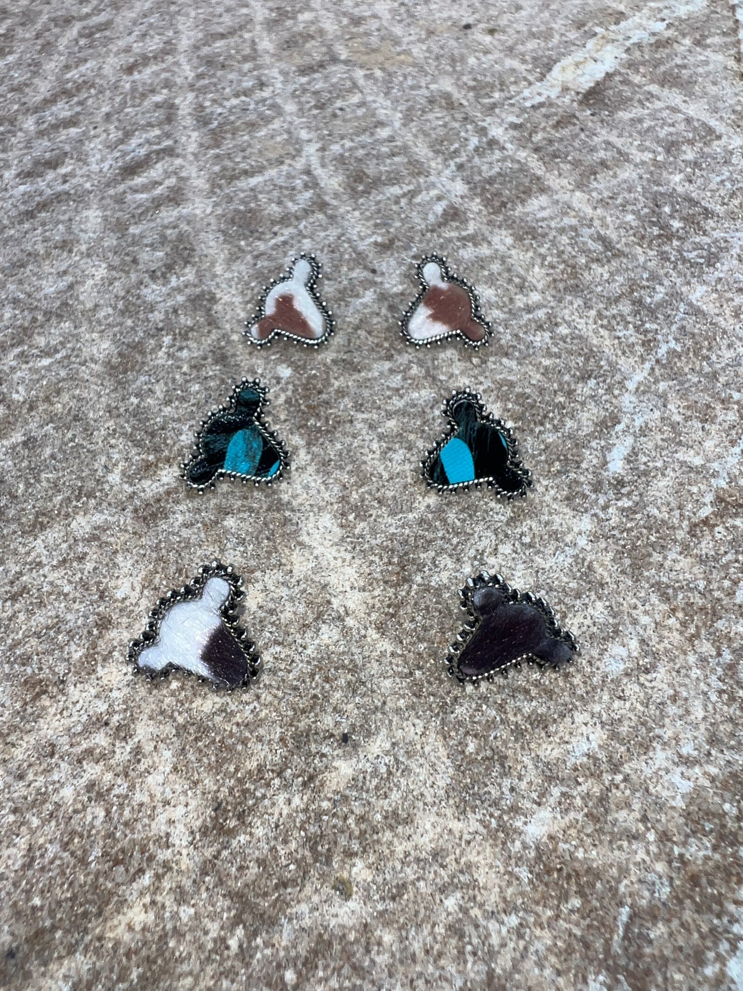 Cow Head Earrings