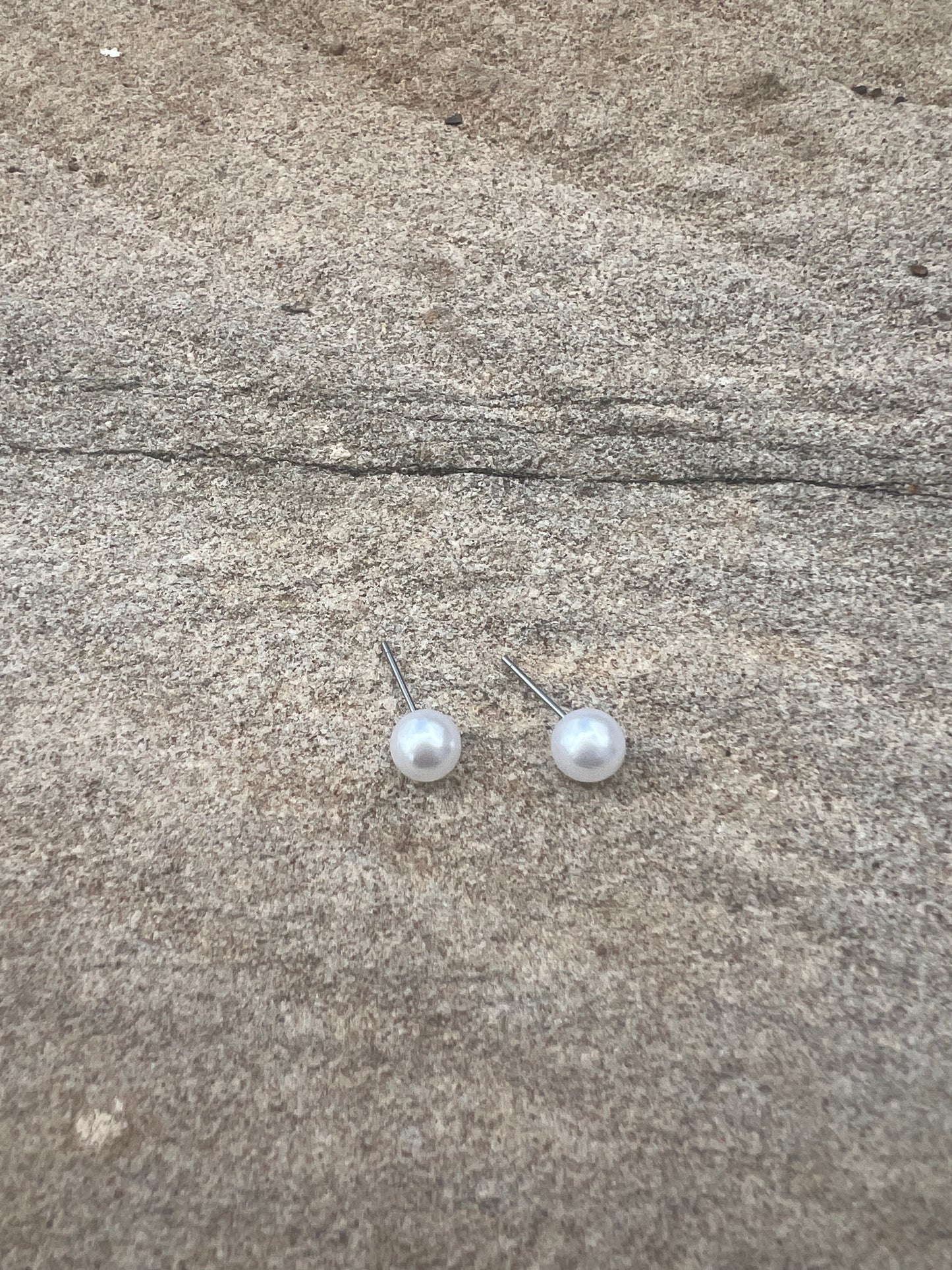 Pearl Stud Earrings